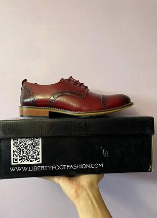 Туфли кожаные мужские liberty "since 1954" новые