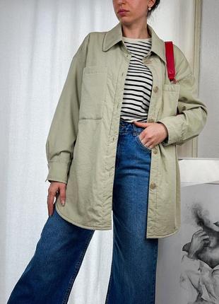 Бомбер -рубашка h&m