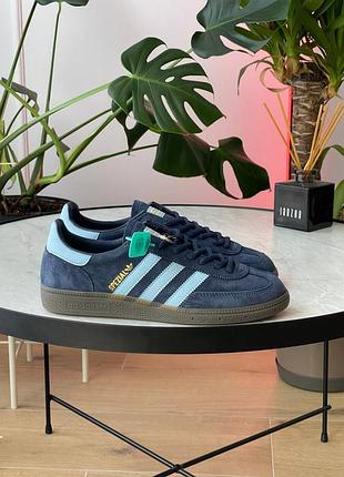 Брендовые мужские кроссовки adidas handball spezial blue * lastrd