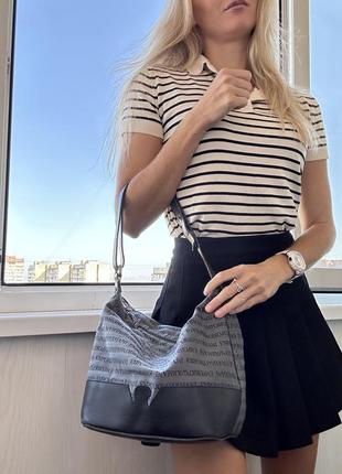 Стильная сумочка armani black original