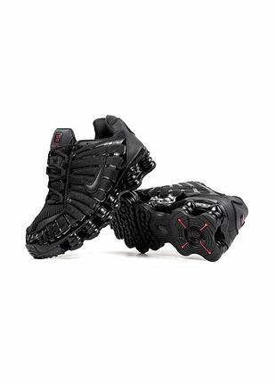 Nike shox tl (черные) 3