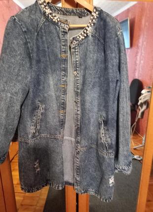 Джинсова куртка, пальто, кардиган