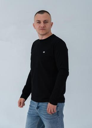 Лонгслів чоловічий armani exchange ax-15728 black 2xl