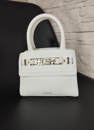 Оригинальная женская мини сумочка guess cristina mini handbag genium leather made in italy1 фото