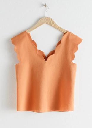 Льняной топ &other stories