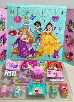 Адвент-календар косметики disney princess 2024