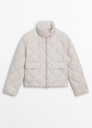 Жіноча куртка massimo dutti 6716/908 , легкий пуховик massimo dutti