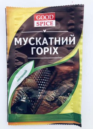 Мускатный орех молотый, 10 гр, таперс