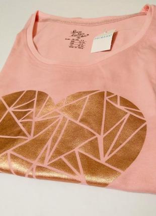 Літній комплект для дому і сну футболка шорти primark2 фото