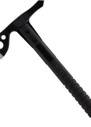 Сокира sog tactical tomahawk black, військова сокира, функціональна сокира чорна, тактична сокира для походу