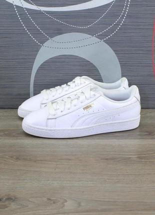 Кожаные кроссовки puma