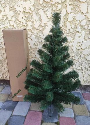 Елка искусственная "карпатская" пвх зеленая 0,55м