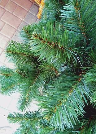 Елка искусственная "карпатская" пвх зеленая 0,55м