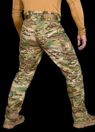 Camotec штани stalker 3.0 twill multicam, армійські штани мультикам, чоловічі військові штани, польові штани2 фото