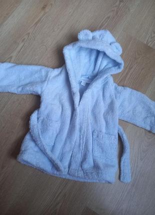 Халатик для немовляти, 0-6 міс.