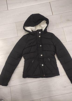 Супер теплая куртка на шубке