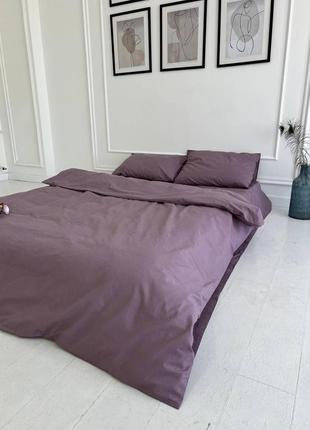 Простыня евро 220х240 бязь gold luxe виноград