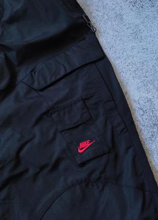 Чоловічі вінтажні мультипокет штани на утяжках nike vintage pants4 фото