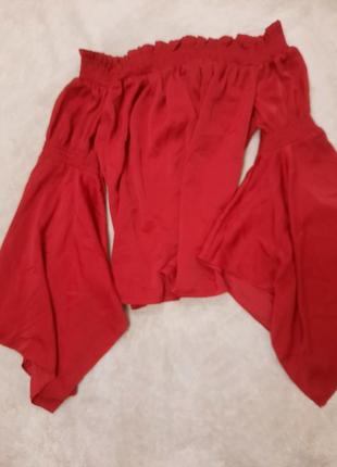Новая красная блуза от guess2 фото