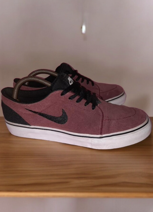 Кросівки кеди 100%замша nike sb suede trainers p.38