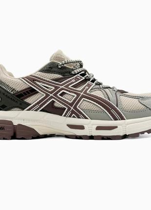 Новинка топові жіночі кросівки asics gel-kahana 8 bordo/beige1 фото