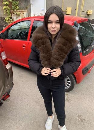 Пуфер куртка бомбер