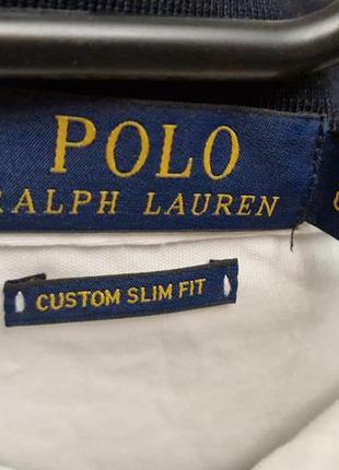Polo ralph lauren з довгим рукавом, розмір l, котон 100%2 фото