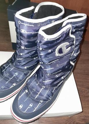 Ботинки теплые дутики champion