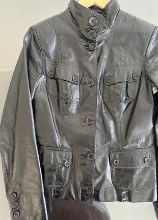 Шкіряний піджак