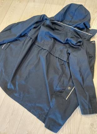 Легкая куртка, ветровка, плащ ostin темно-синего цвета 42 размер3 фото