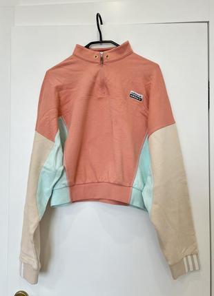 Укороченный свитшот adidas originals р. us m, u9 14