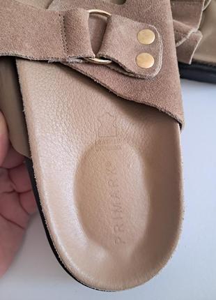 Трендовые замшевые шлепанцы birkenstock3 фото