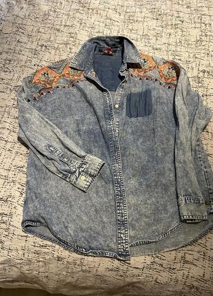 Джинсова сорочка