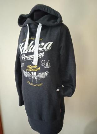 Платье свитшот очень теплое. состояние нового. турция