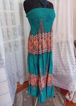 Платье - сарафан фирмы george 14-16 размера.2 фото