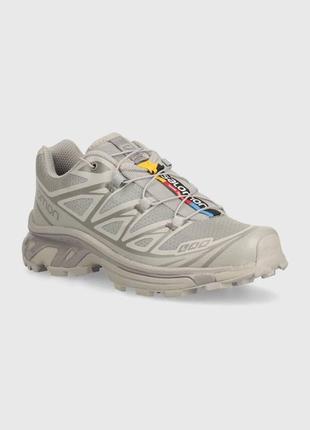Salomon xt-6 серый цвет, артикул l47444800