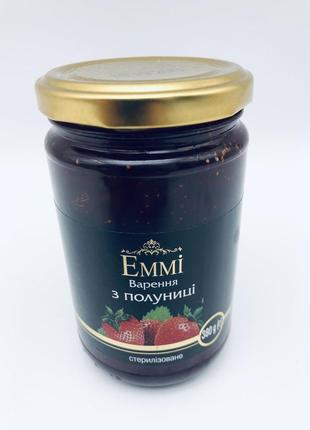 Варенье из клубники, 0,380 гр, emmi