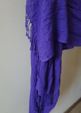 Эксклюзивный шарф шаль палантин из тайского шелка 100%silk шелк made in thailand