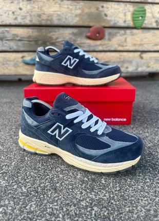 Кроссовки new balance 2002r dark navy