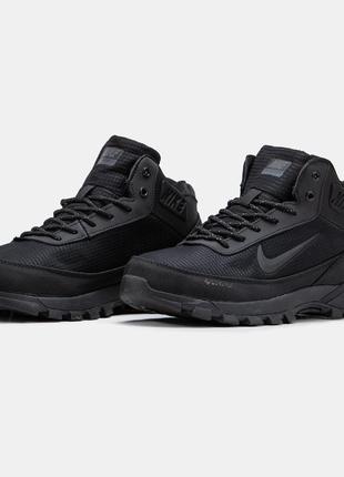Зимние мужские спортивные кроссовки nike rivah gore-tex мех