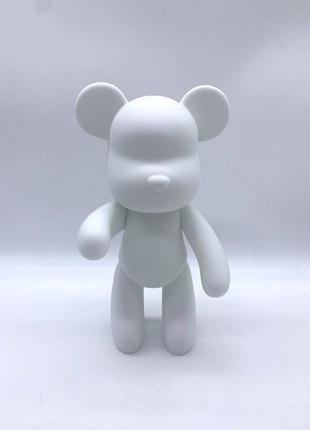 Флюїдне ведмежатко fluid bear bearbrick, 23 см, з фарбами yellow2 фото