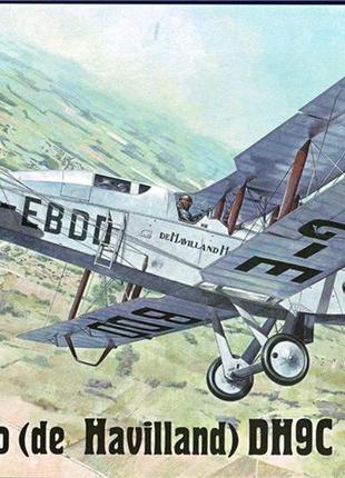 Roden 435 de havilland d.h.9c пассажирский самолет 1917 сборная пластиковая модель в масштабе 1:48