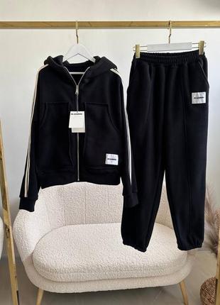Флісовий костюм в стилі jil sander