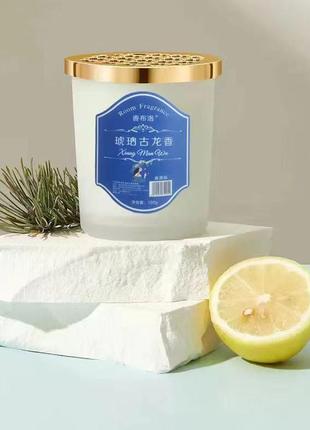 Ароматизатор для автомобіля чи кімнати бурштиновий одеколон 190 г