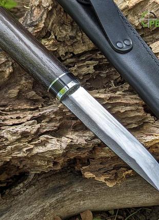 Нож ручной работы якут №335 (сталь 40х13)2 фото