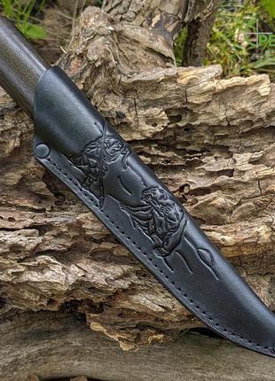Нож ручной работы якут №335 (сталь 40х13)3 фото