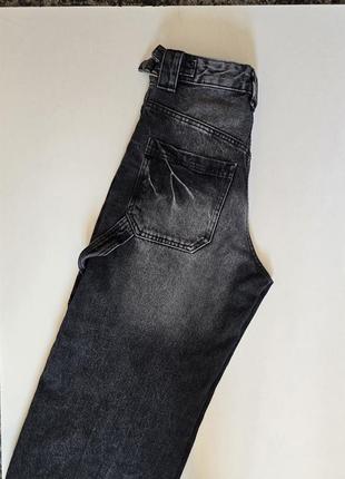 Широкие стильные джинсы bershka5 фото