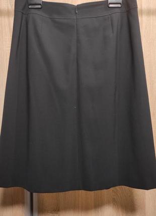 Шикарная юбка из тонкой шерсти на подкладке hugo boss8 фото