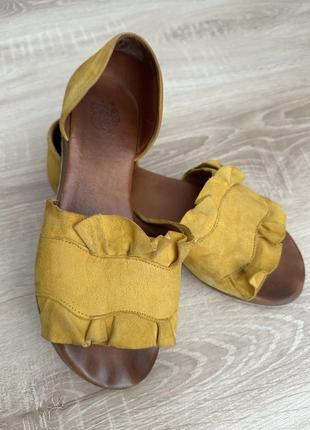 Замшеві жіночі босоніжки, жіноче взуття