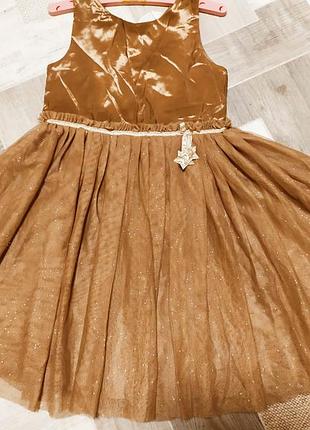 Детское нарядное платье h&m